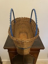 Vintage Wicker Shopping Basket