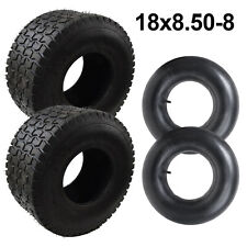 18x8.5-8 Turf Tyres or Tubes For Lawn Mower Golf Buggy Ride on Mower Tractor ATV