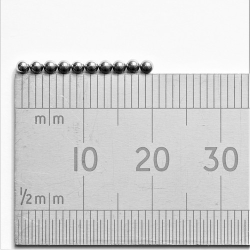Small chrome steel ball - steel,