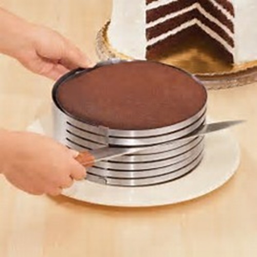 Cake layer slicing divide - cake,