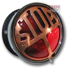 Miller Style stop tail light vintage classic as /custom / bobber - Bronze