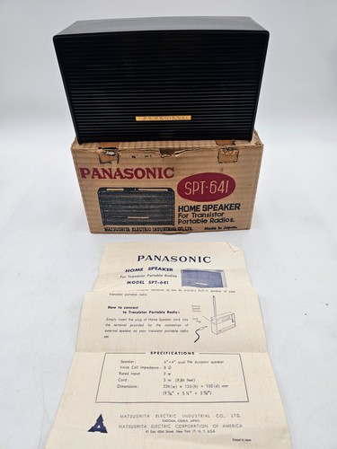 Vintage panasonic home speaker - panasonic,