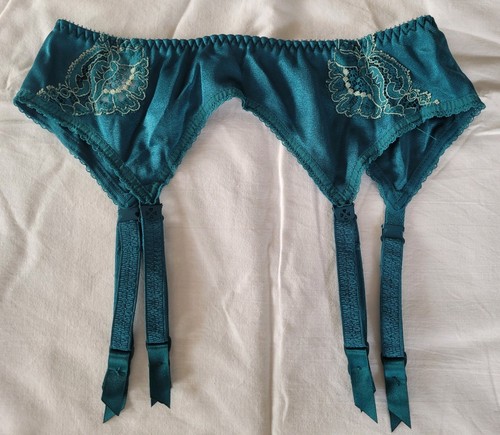 Vintage 1980s charnos teal - charnos,
