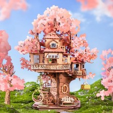 Sakura Tree House DIY 3D