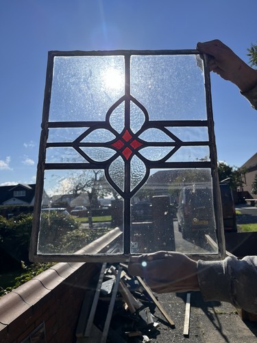 Stain glass single glazed - x2,