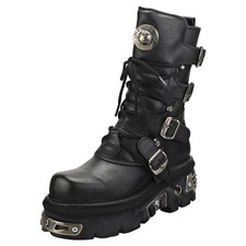 New Rock Reactor Half Boots