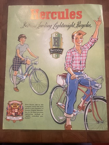 Vintage 1962 hercules bicycle - vintage,