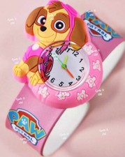 Paw Patrol Slap On Wrist Watch Children Silicone Analogue Watches Bracelet Band