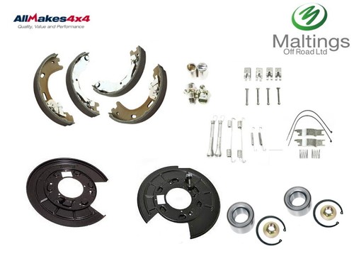 Hand brake back plates - brake,