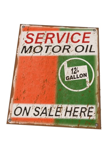Vintage oil can - can, old