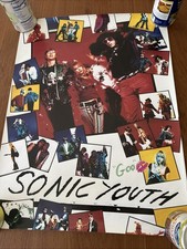 Sonic Youth | Original "Goo" Promo Poster | c1990-Geffen Records