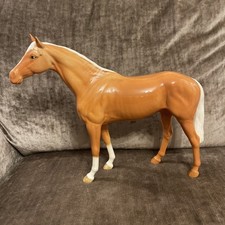 Beswick Palomino LARGE racehorse RARE (1564), 28.5cm tall. READ description 