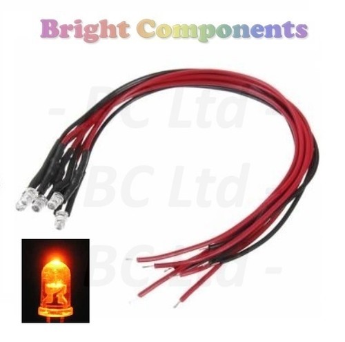 Candle flickering pre wired - 5x, pre-wired
