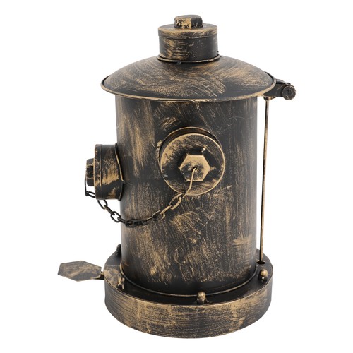 Retro bronze fire hydrant - bronze,