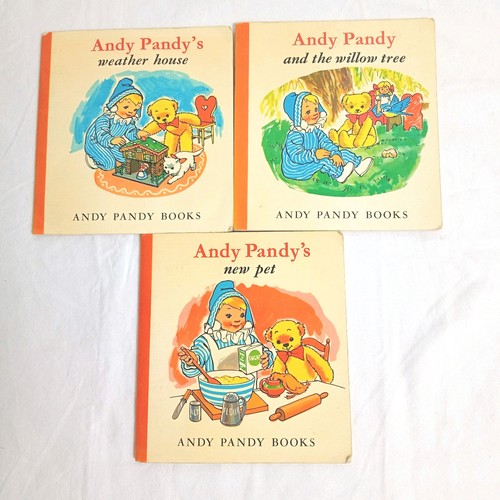 Three vintage andy pandy - vintage,