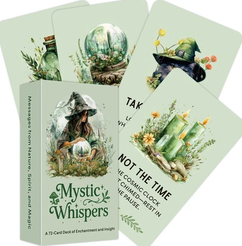 Mystic whispers oracle deck - oracle, 72