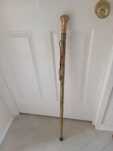 Vintage cane walking stick - cane,