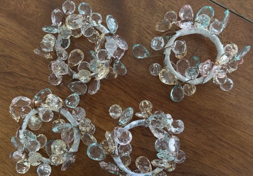 Vtg artisan made beaded - vtg., artisan-made