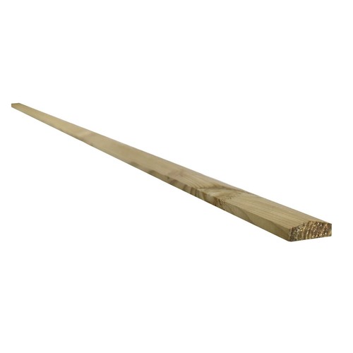 Treated fence capping - fence, rail
