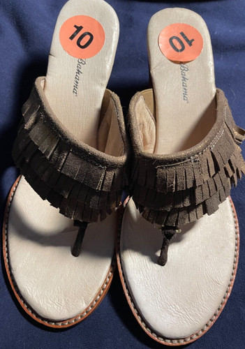 Tommy bahama leather sandals - bahama,