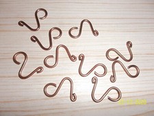 10 x CAGE DOOR HOOKS FOR CAGE