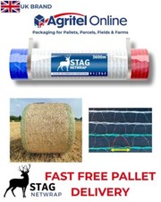 Stag Netwrap Round Bale 1.23m