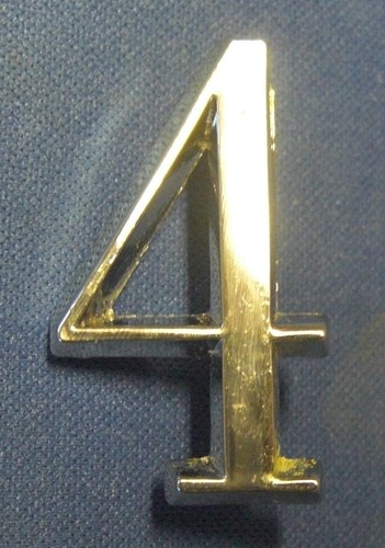 Jaguar daimler boot badge - daimler, '4'