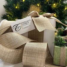 New Christmas Ribbon Neutral