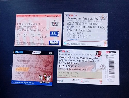 Tickets exeter city - tickets,