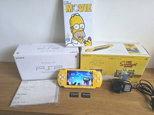 Sony psp console simpsons - psp,