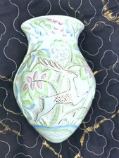 Art Deco Crown Devon leaping deer pocket