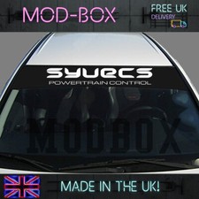 Syvecs Sunstrip Fits all Cars
