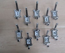 CAST IRON SCHOOL COAT HOOKS