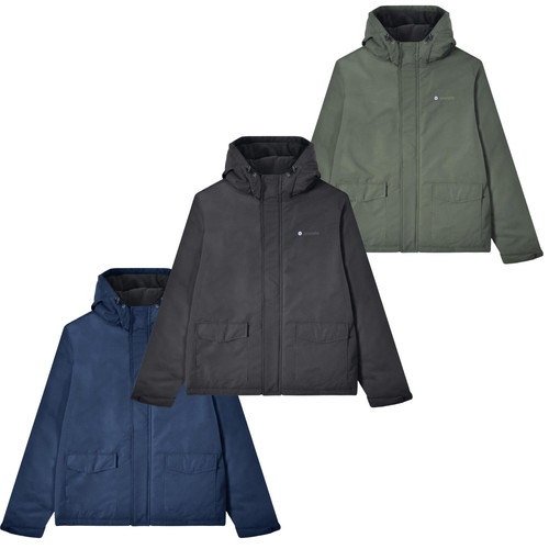 Lambretta mens hooded parka - lambretta,