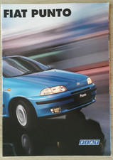 Fiat Punto Range Brochure 1997