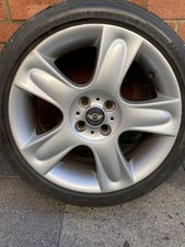 MINI R50 R52 R53 17" Silver Bullet R91 Alloy Wheels Rim Genuine& Tyre