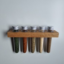 🔥Handmade Oak Spice Rack