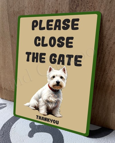 Please close the gate - please,