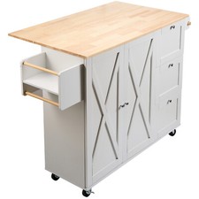 45.3" Kitchen Island Cart
