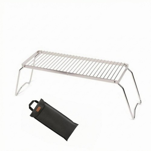 Camping cooker stand - camping, slatted