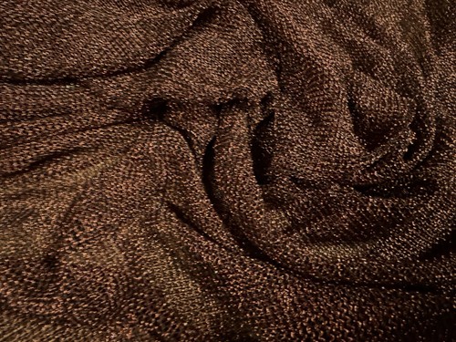 Metallic stretch chainmail - stretch,
