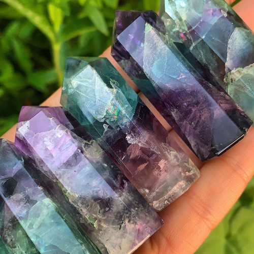 High grade rainbow fluorite - grade,