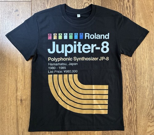 Roland jupiter shirt - 8, t-shirt
