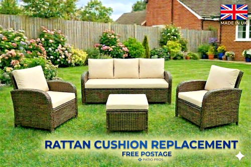 Rattan cushions seat back - rattan, &
