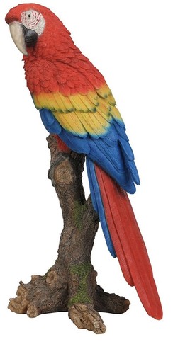 Vivid arts red macaw perched - vivid,