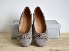 Gabor Comfort Taupe Suede Bow