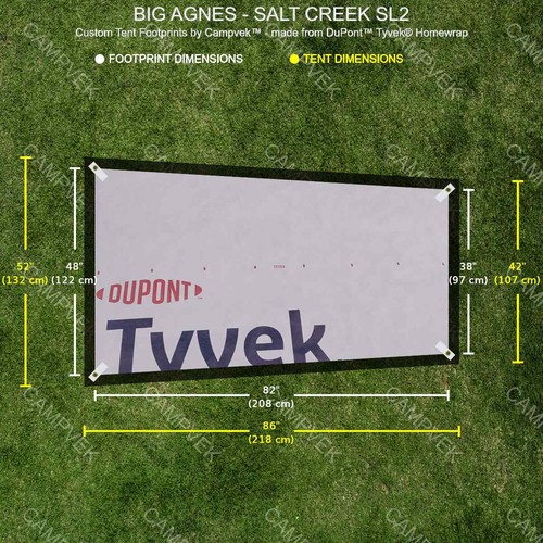 Tyvek footprint for - tyvek, the
