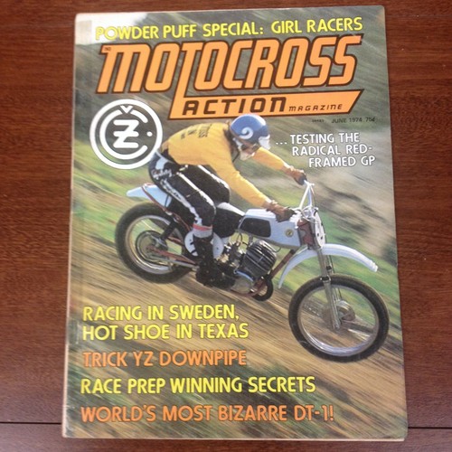 1974 june motocross action - motocross,