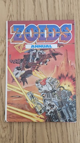 Zoids annual 1987 marvel - zoids,