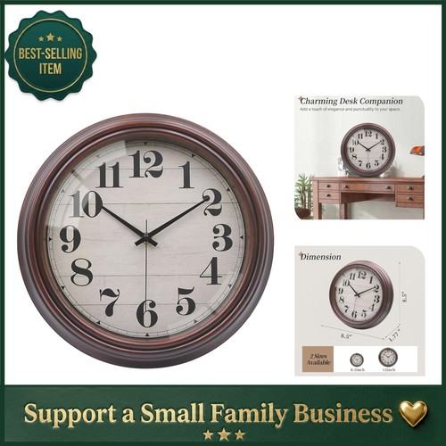 Small vintage wall - wall, clock
